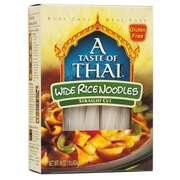 A Taste Of Thai Wide Rice Noodles, PK6 8083